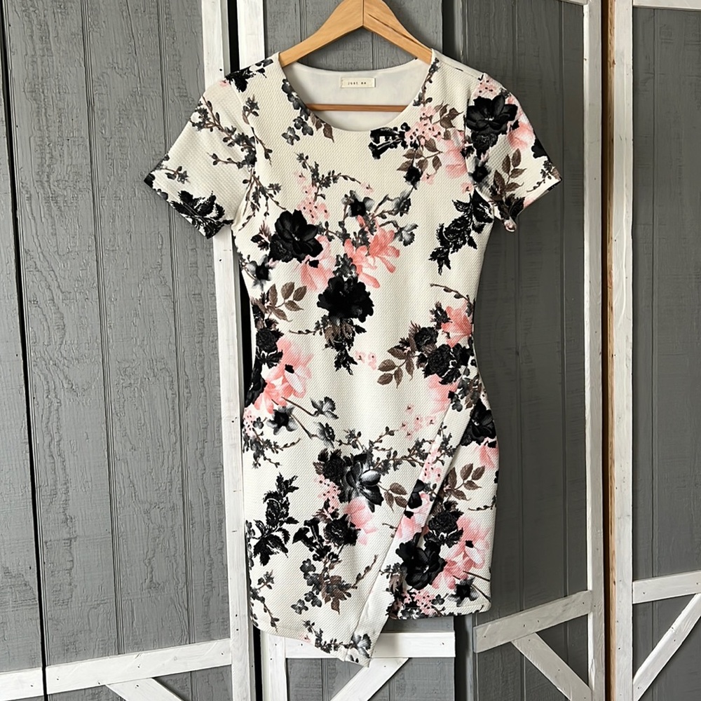 Floral cocktail dress